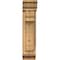 Ekena Millwork Olympic Traditional Rough Sawn Bracket w/ Offset Brace, Western Red Cedar, 6"W x 14"D x 26"H BKT0604X14X26OLY01RWR - alternate 3